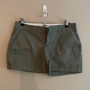 EUC, Old Navy Olive Green Khaki Shorts, Size 2
